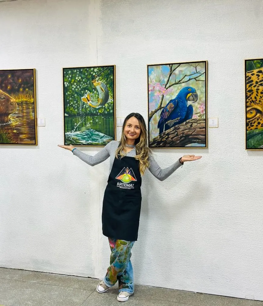 Exposição “Pantanal em Mim” encerra temporada de sucesso em Cáceres e segue para Cuiabá