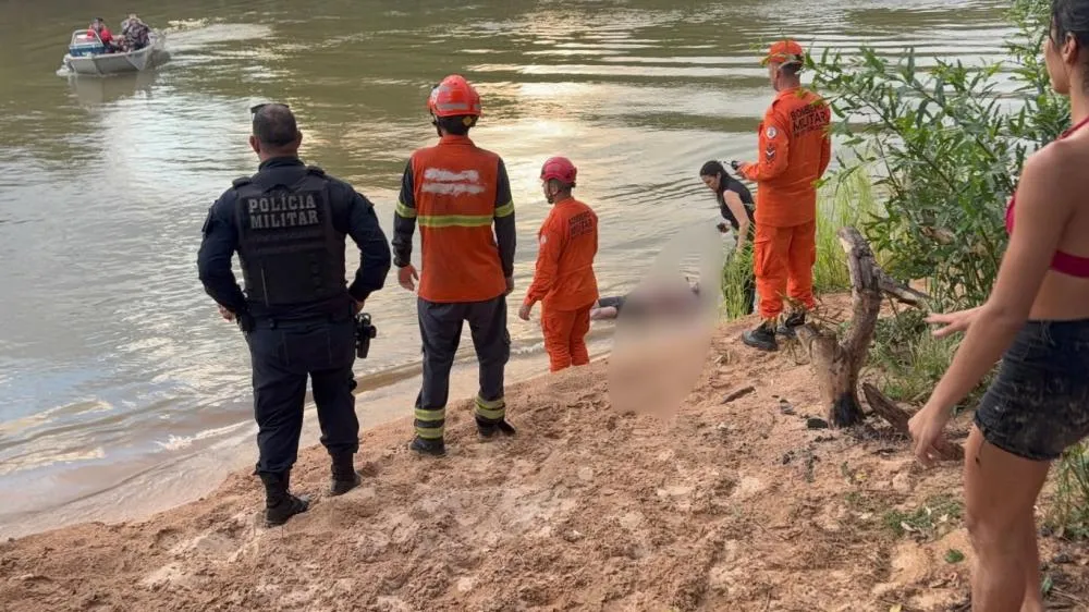 Corpo de homem é encontrado boiando nas águas do Rio Paraguai em Cáceres