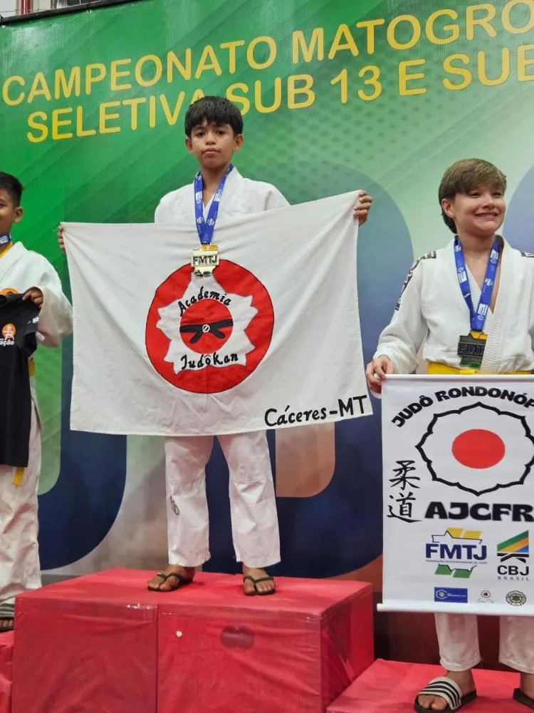 Jovem judoca cacerense se prepara para disputar o Campeonato Brasileiro Sub-13 e Sub-15 em João Pessoa