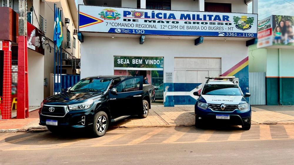 Operação Hórus - Guardiões das Fronteiras: Veículo Roubado em Cuiabá é Recuperado em Barra do Bugres, MT