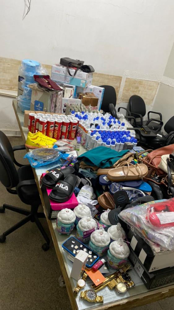 Polícia Civil recupera grande carga de produtos furtados em lojas de VG