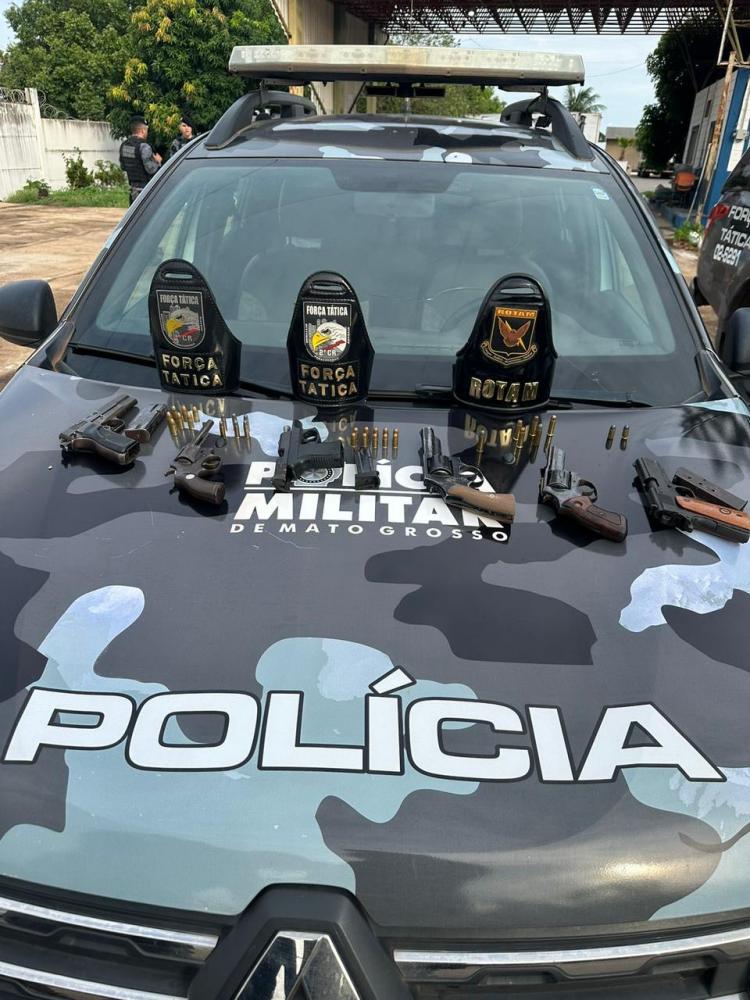 Criminosos São mortos em confronto com a força tática ao tentarem roubar concessionária em Várzea Grande