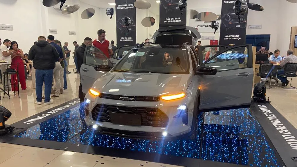 Gramarca apresenta o novo Chevrolet Sonic em Cáceres com condições exclusivas de compra.