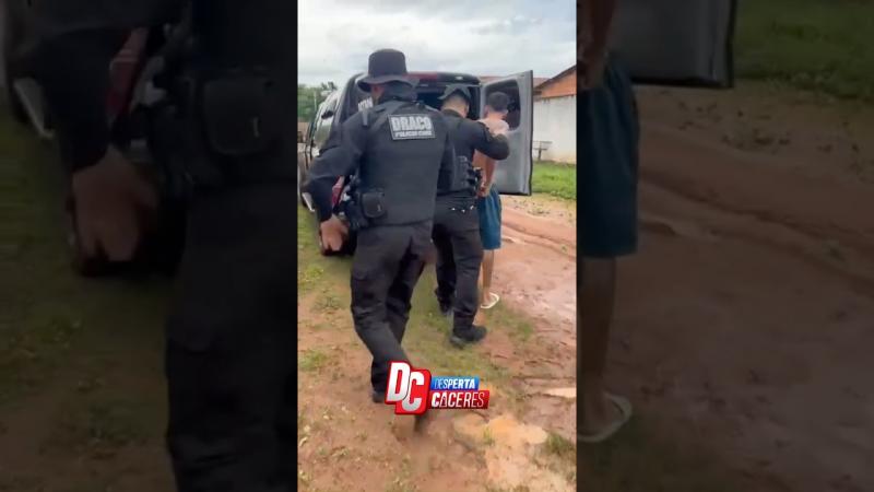 COMBATE AS FACÇÕES: Operação da Polícia Civil desarticula facção criminosa em Cáceres. 