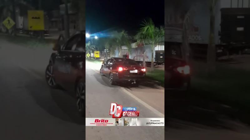 Jovem sofre acidente de moto e é encontrado caído na BR-070 em frente ao Atacadão, em Cáceres